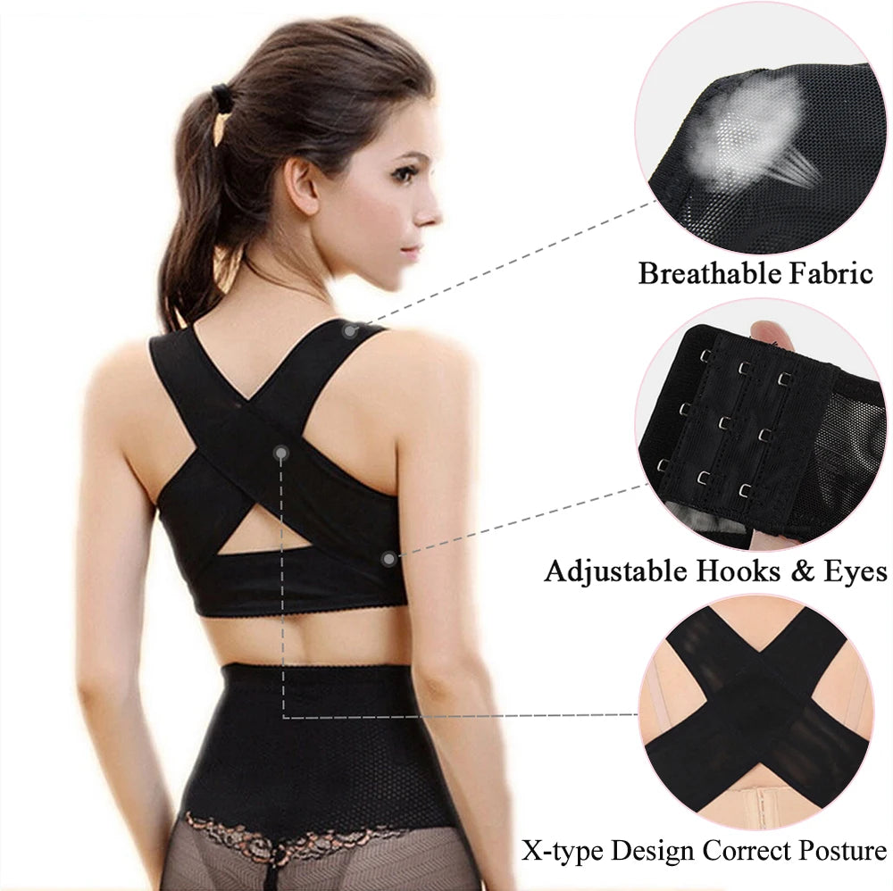 Body Shaper Corset Shoulder Brace